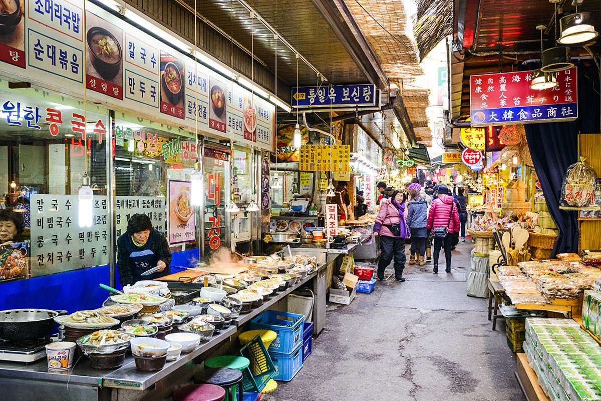 Рынок Dongdaemun, Сеул